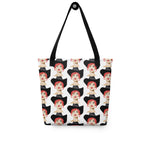 Vintage Cowgirl Fire | Tote bag