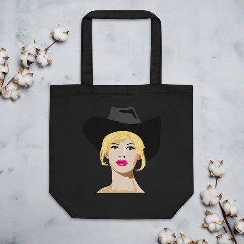 Vintage Cowgirl Blonde | Eco Tote Bag