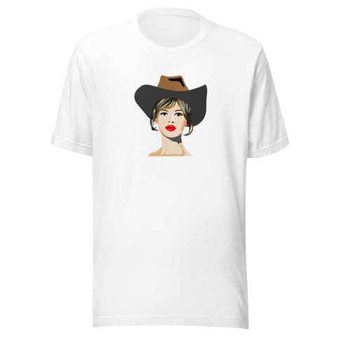 Vintage Cowgirl Black | Unisex t-shirt