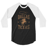 Dallas Rancher | Unisex 3/4 Sleeve Raglan Shirt