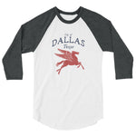 City Of Dallas Pegasus | 3/4 Sleeve Raglan Shirt