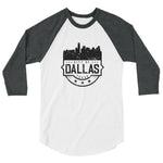 Skyline Badge | Unisex 3/4 Sleeve Raglan Shirt