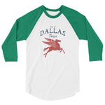 City Of Dallas Pegasus | 3/4 Sleeve Raglan Shirt