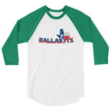 State of Texas | Unisex 3/4 Sleeve Raglan Shirt