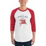 City Of Dallas Pegasus | 3/4 Sleeve Raglan Shirt