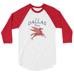 City Of Dallas Pegasus | 3/4 Sleeve Raglan Shirt