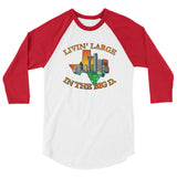 Livin' Large Alternate | 3/4 Sleeve Raglan Shirt