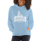 Varsity Dallas Skyline | Unisex Hoodie