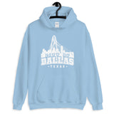 Varsity Dallas Skyline | Unisex Hoodie