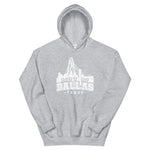 Varsity Dallas Skyline | Unisex Hoodie