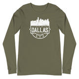 Skyline Badge (Light) | Unisex Long Sleeve Tee