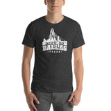 Varsity Dallas Skyline | Short-Sleeve Unisex T-Shirt