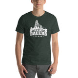 Varsity Dallas Skyline | Short-Sleeve Unisex T-Shirt