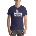 Varsity Dallas Skyline | Short-Sleeve Unisex T-Shirt