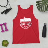 Skyline Badge (Light) | Unisex Tank Top