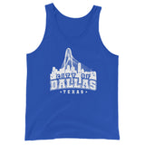 Varsity Dallas Skyline | Unisex Tank Top