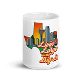 Livin Large | White Coffee Mug