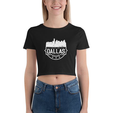 Skyline Badge | Women’s Crop Tee