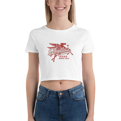 City of Dallas Pegasus | Women’s Crop Tee